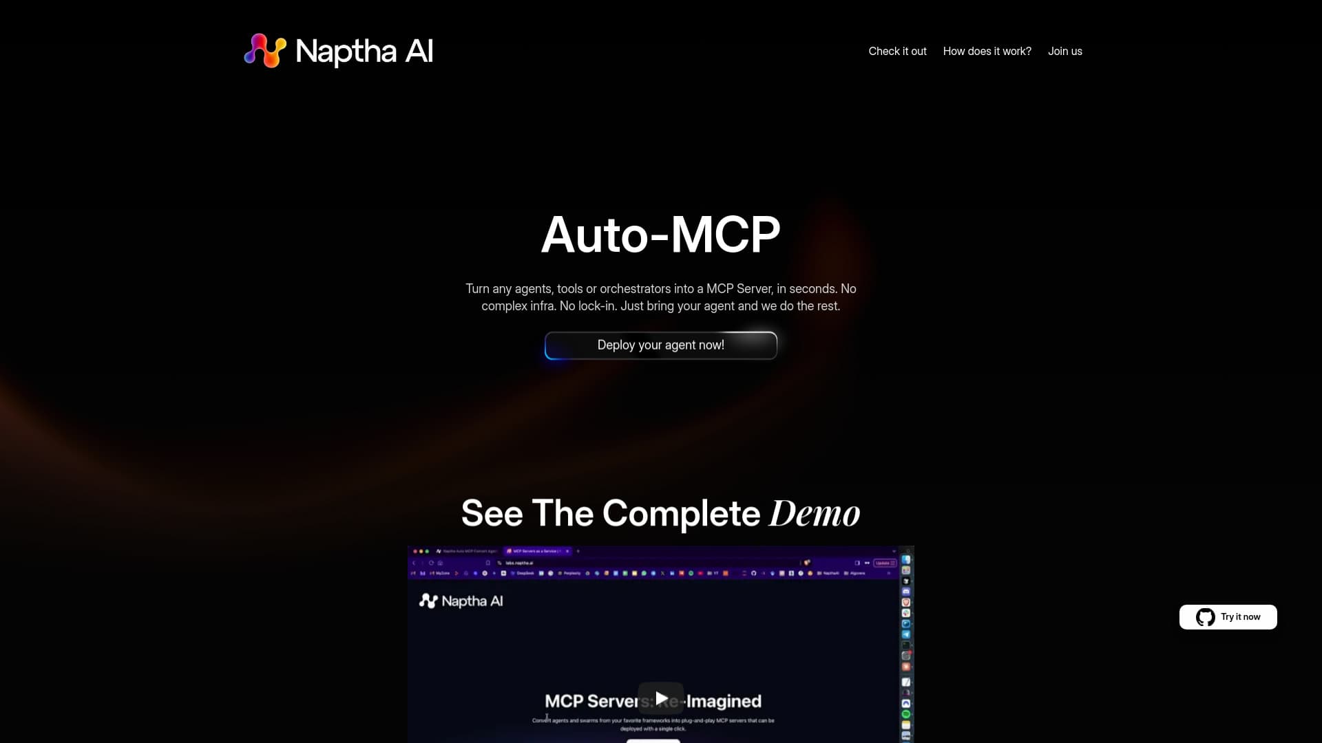 AutoMCP: Convert Agents to MCP Servers thumbnail