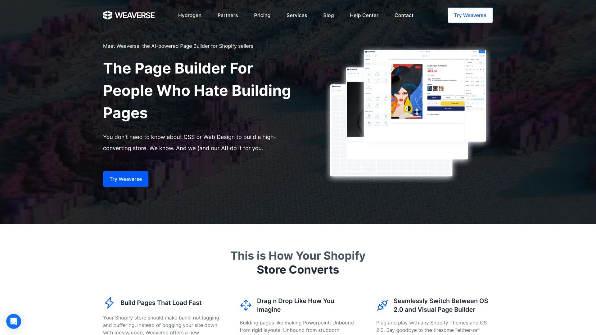 Weaverse, AI-Powered Page Builder thumbnail