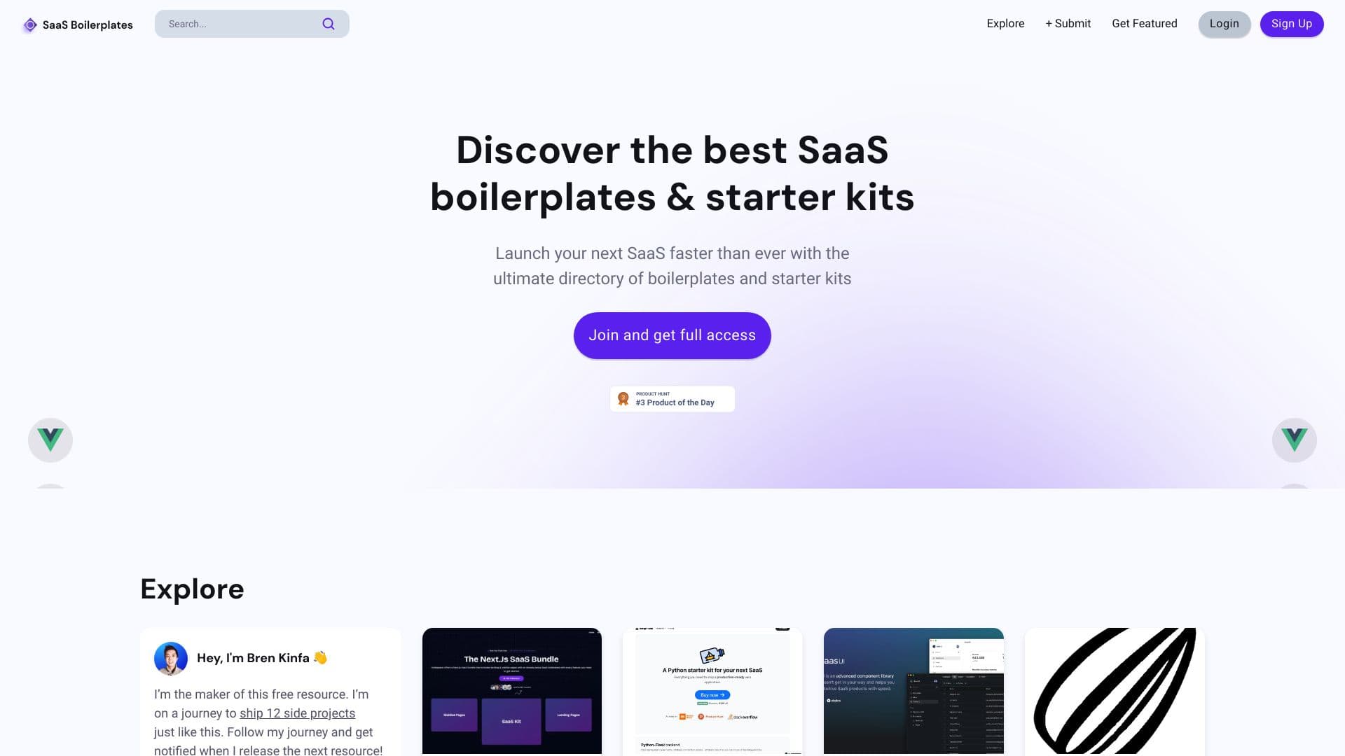 SaaS Boilerplates thumbnail