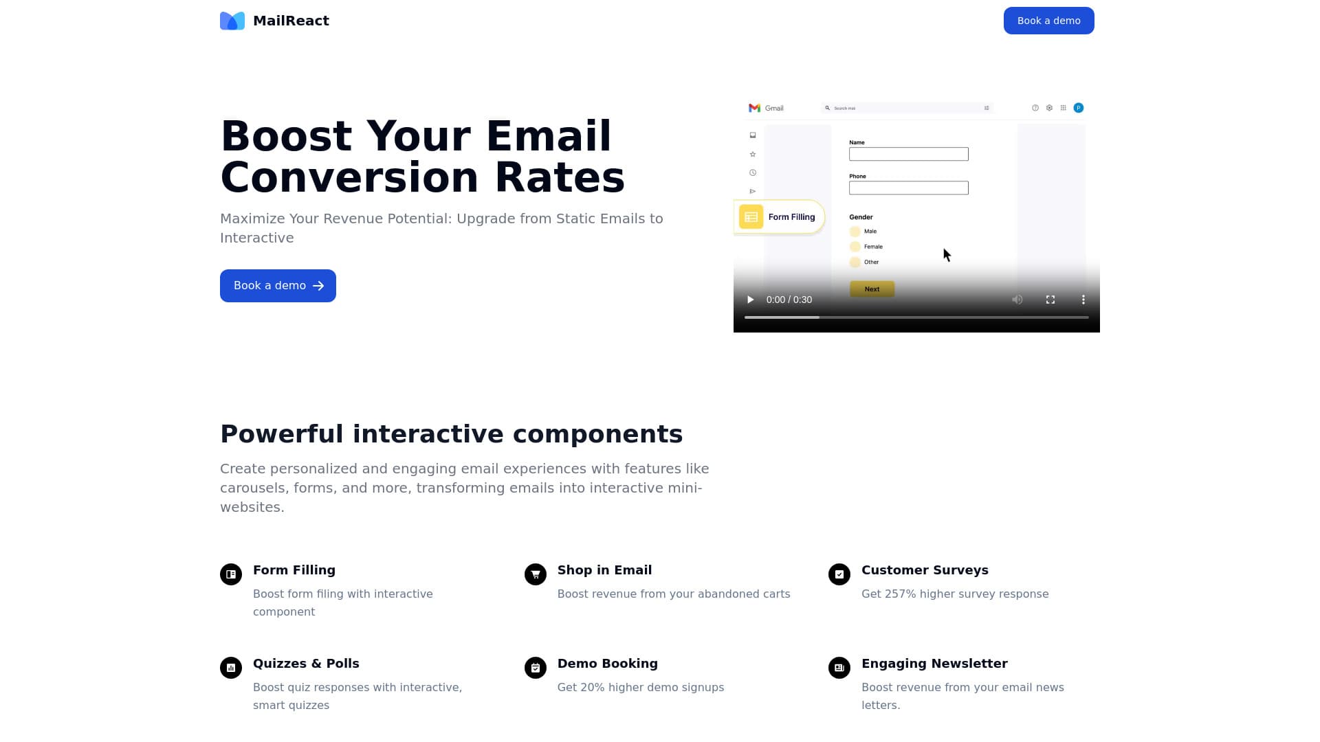 MailReact : Interactive Email Platform thumbnail
