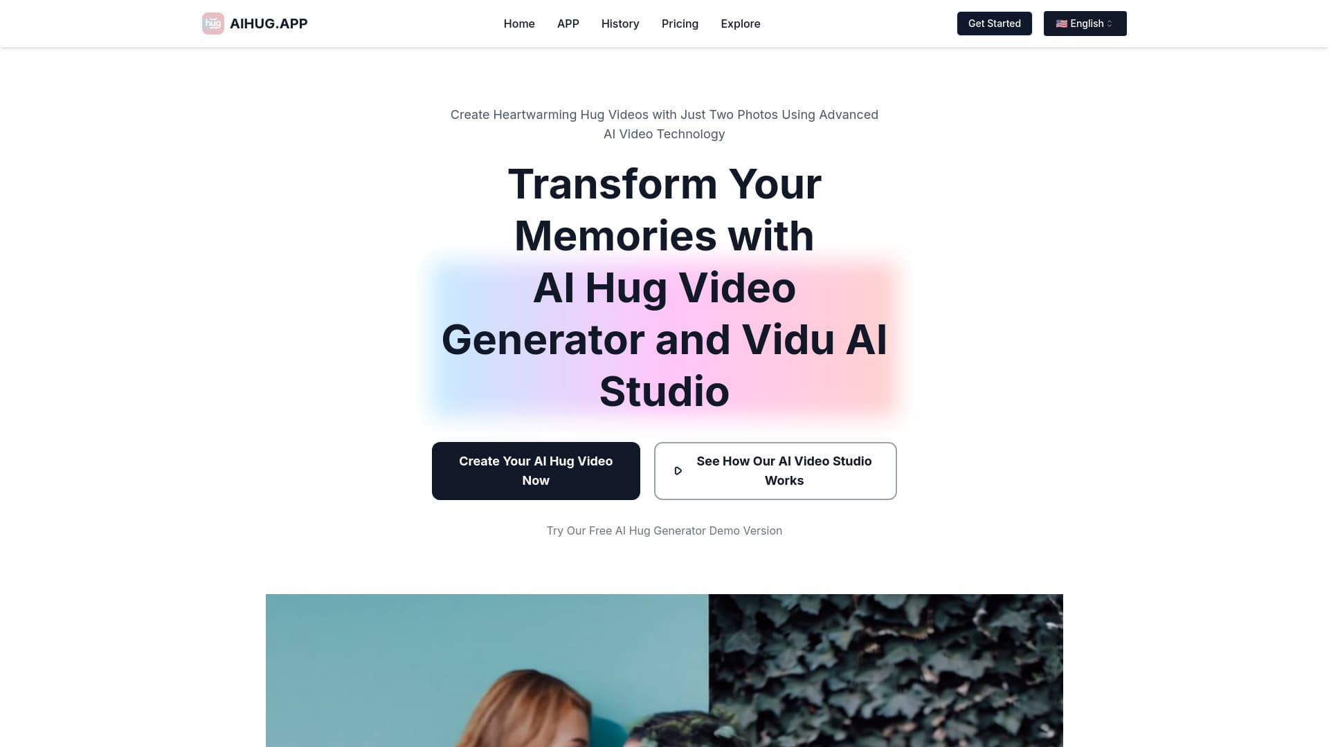 AI Hug Video Generator, Hug Video Studio thumbnail