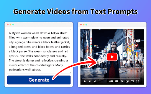 AI Video Generator - Text to Video By Sora thumbnail