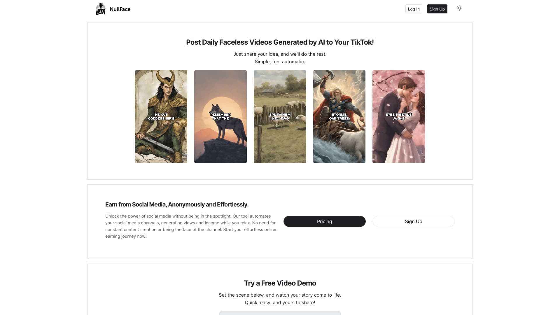 Nullface AI thumbnail