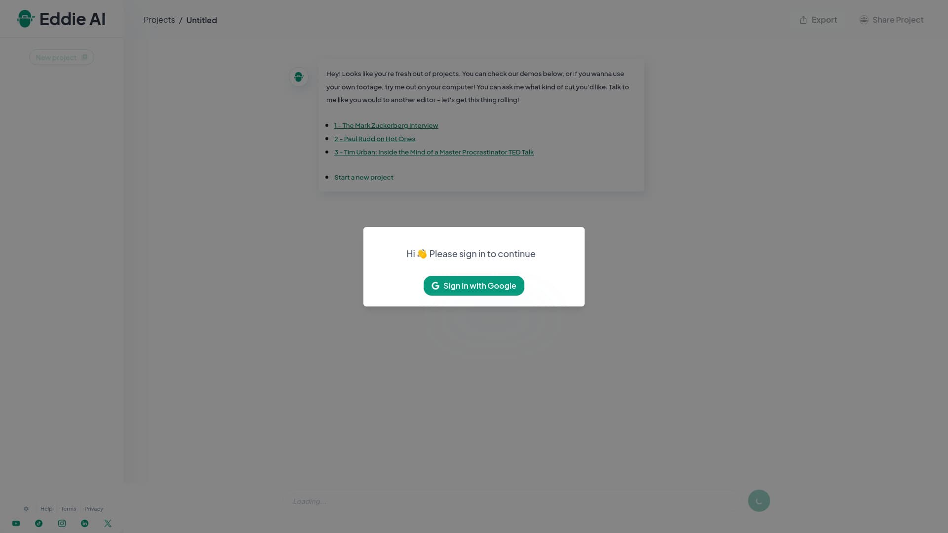 Eddie, your AI video editor thumbnail