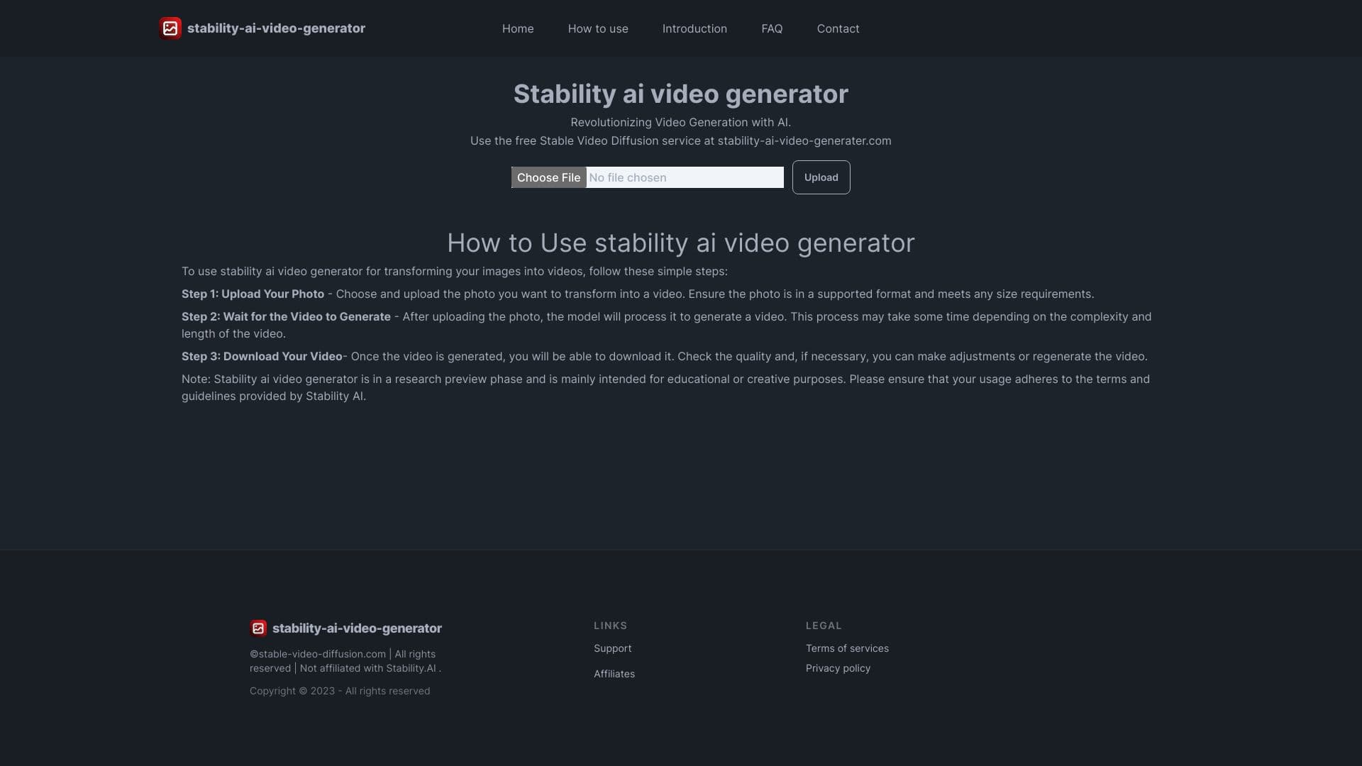 Stability ai video generater thumbnail