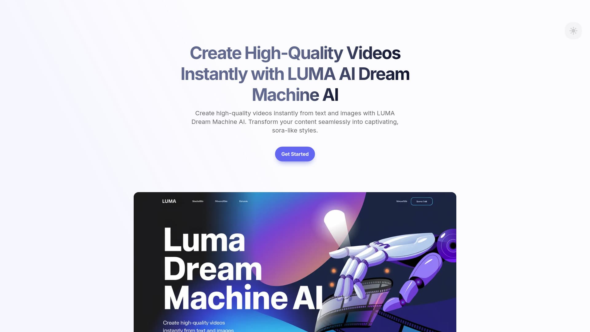 Dream Machine Video AI thumbnail