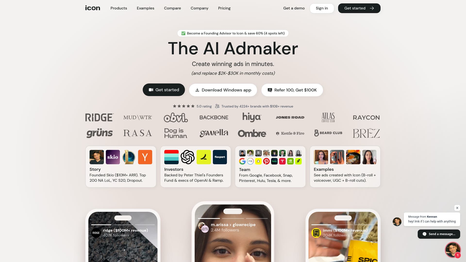 Icon: AI-Generated Influencer Ads screenshot