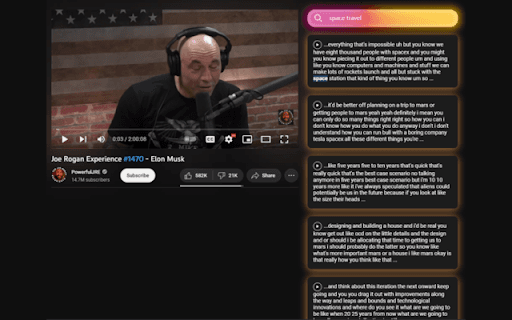 Clipy: AI-Powered YouTube Video Search thumbnail