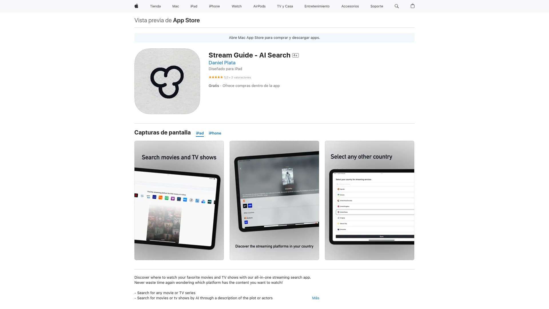 Stream Guide - AI search thumbnail