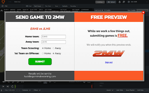 2 Minute Warning - Hudl Extension thumbnail