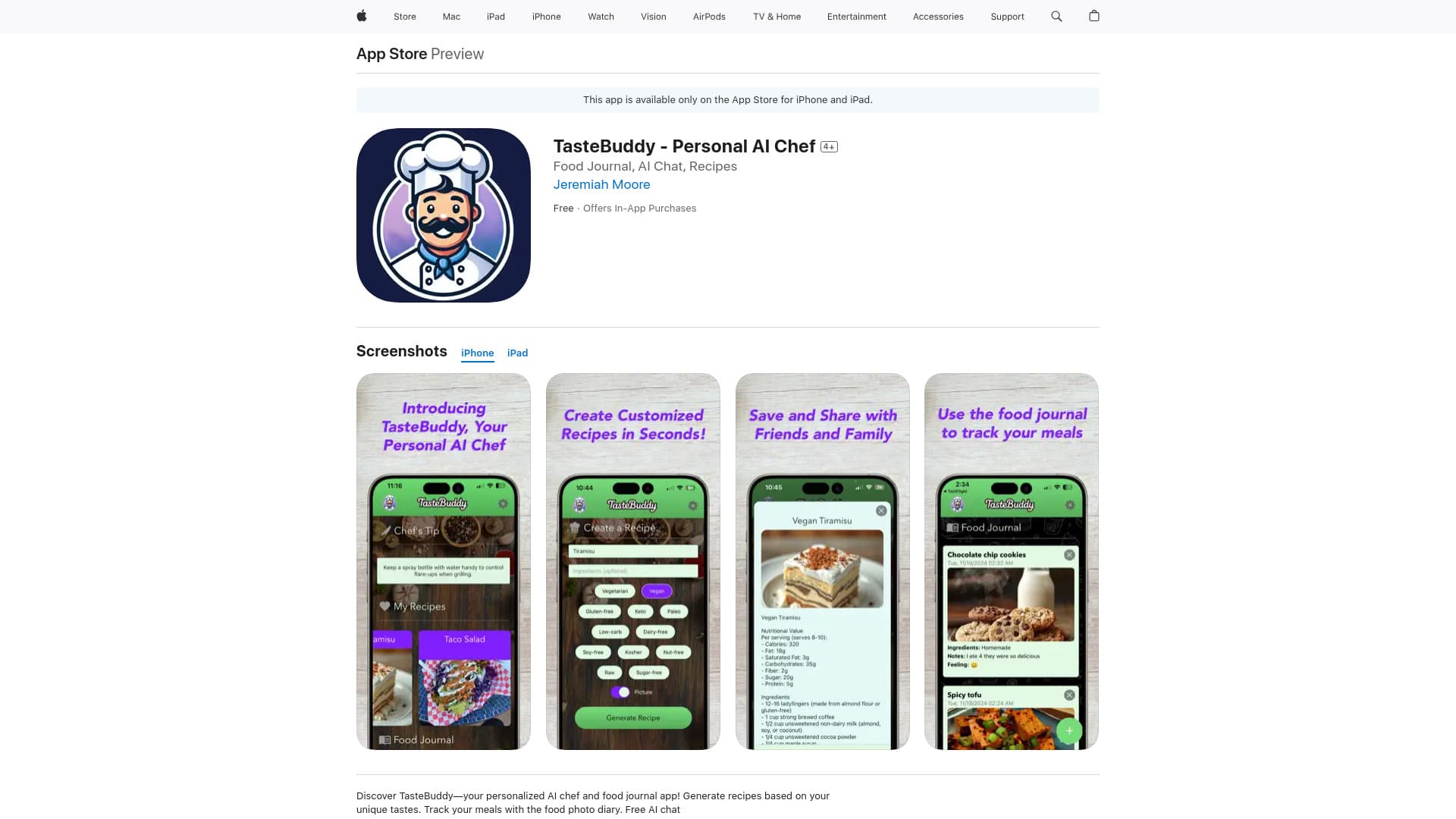 TasteBuddy- AI-Powered Kitchen Companion thumbnail