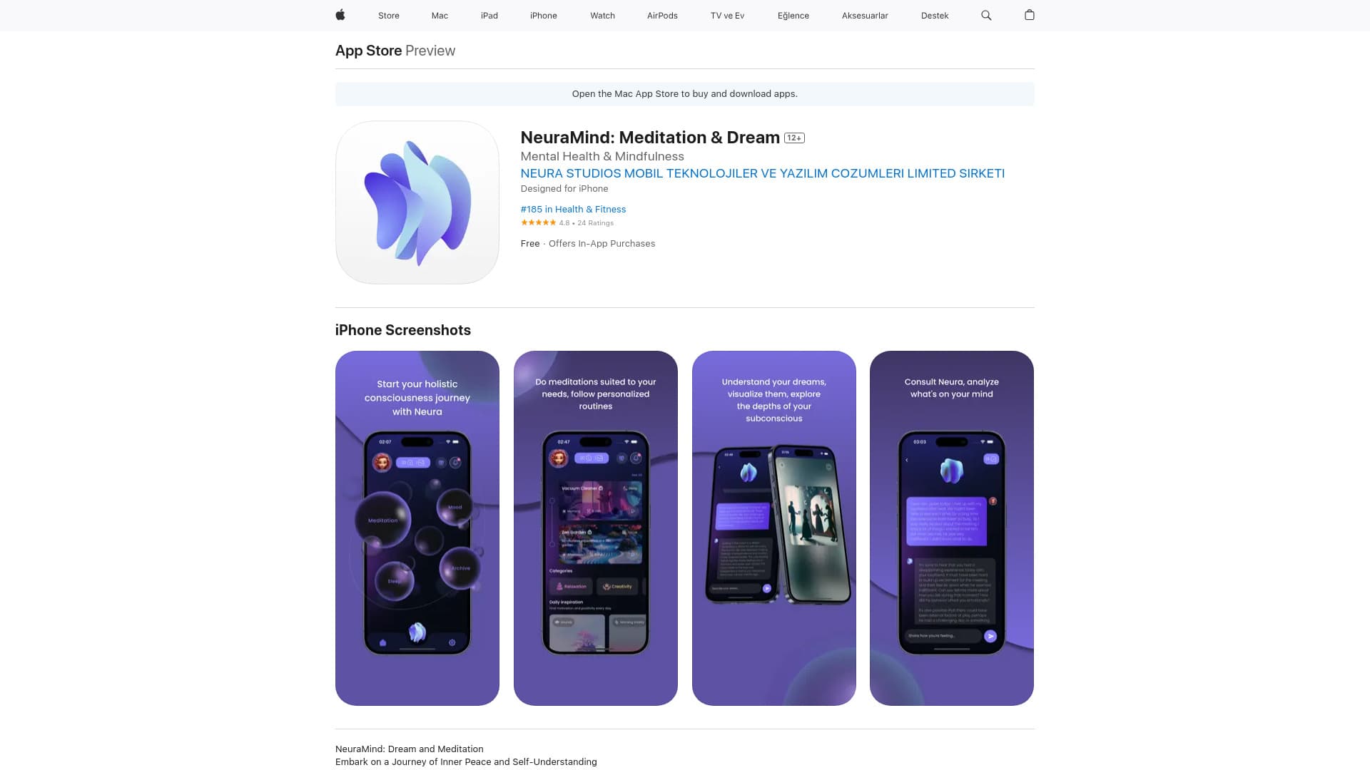 NeuraMind: Meditation & dream thumbnail