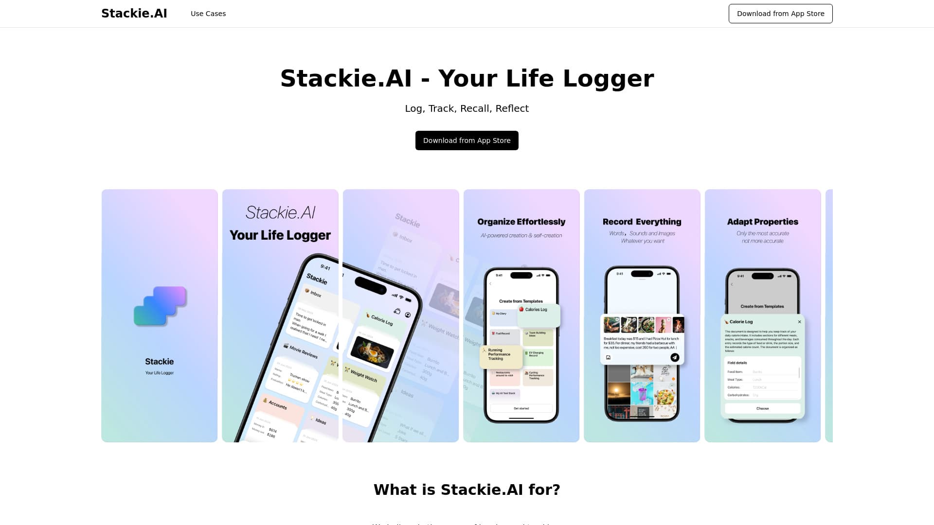 Stackie.AI (Notes, Tracker, Memo & More) thumbnail