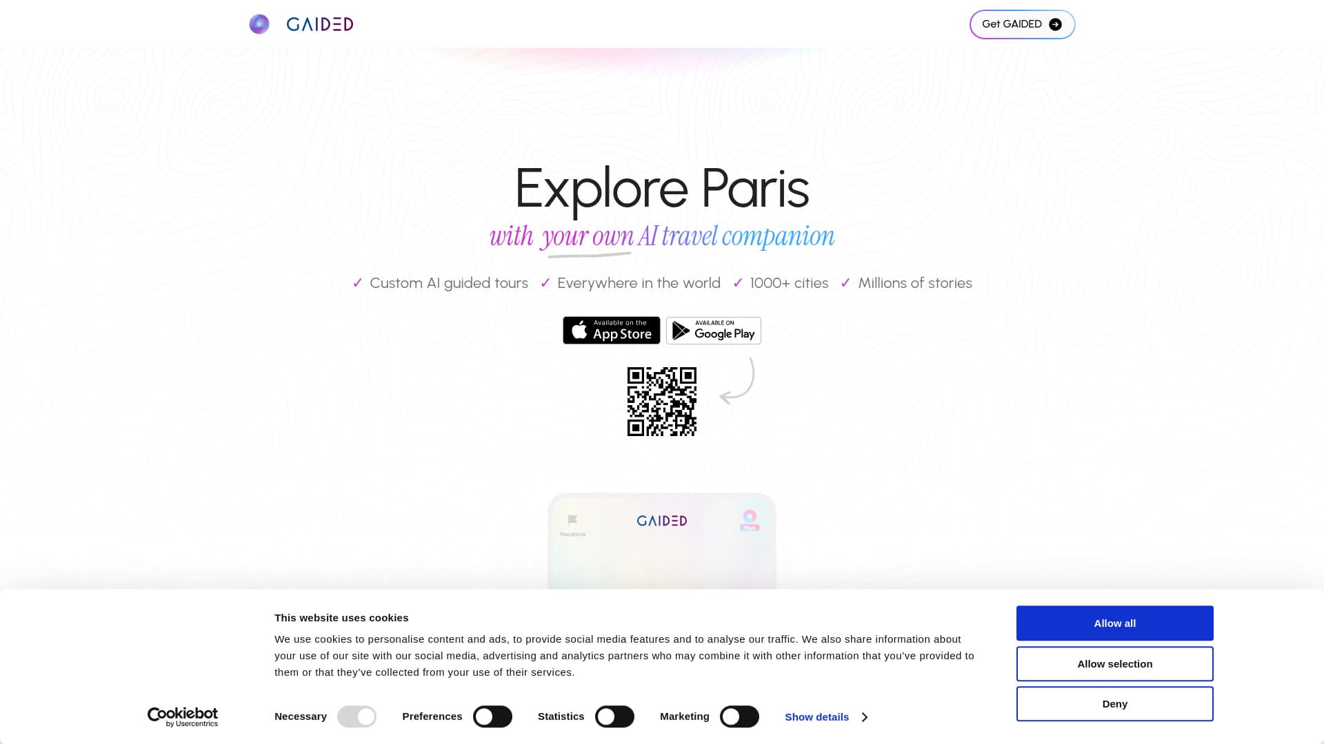 GAIDED - AI city guide thumbnail