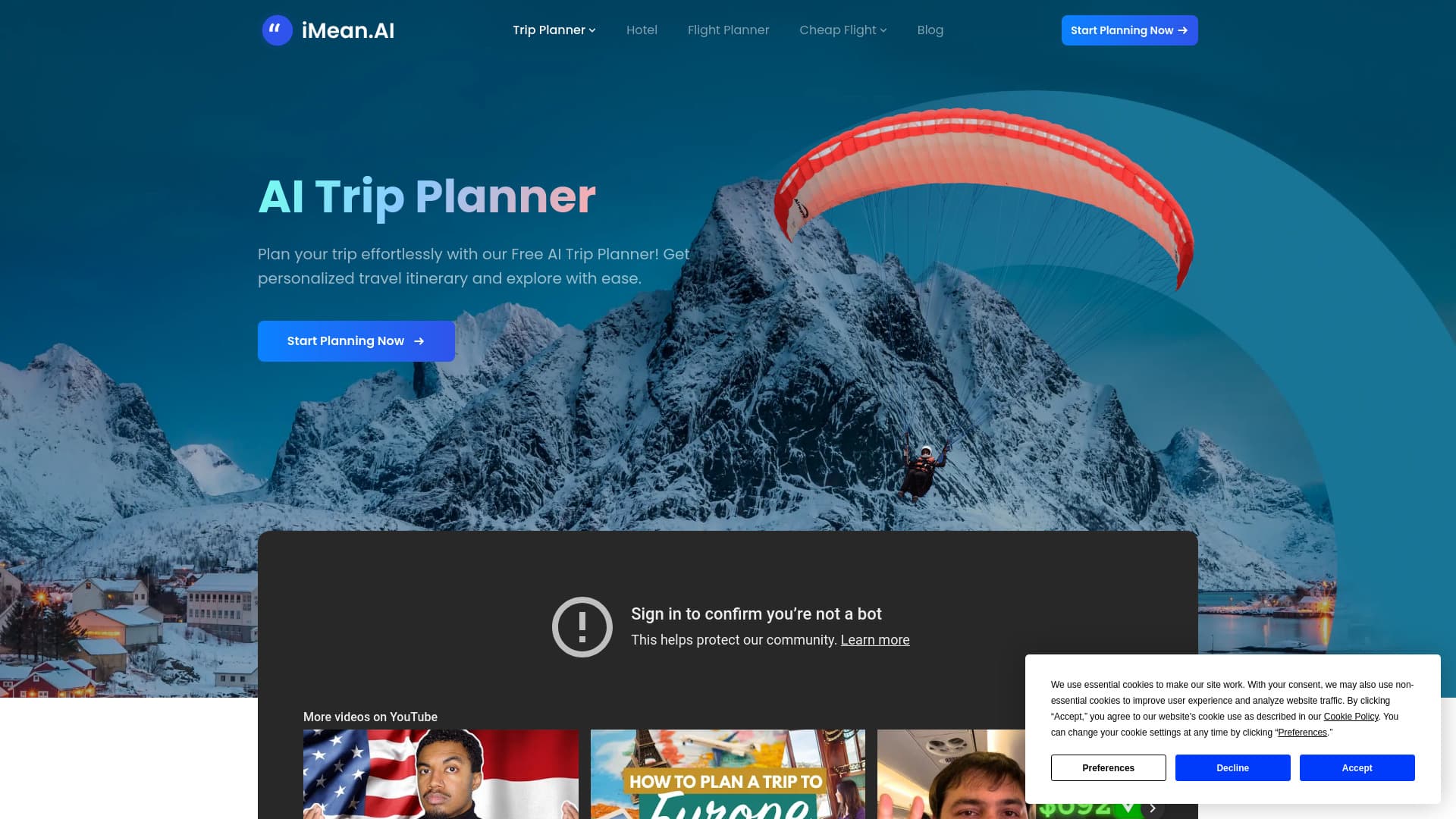 iMean – AI Travel Planner thumbnail