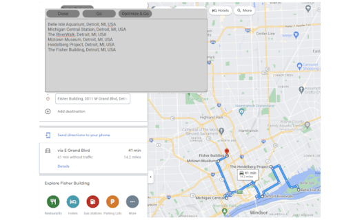 Google Maps Route Optimizer thumbnail