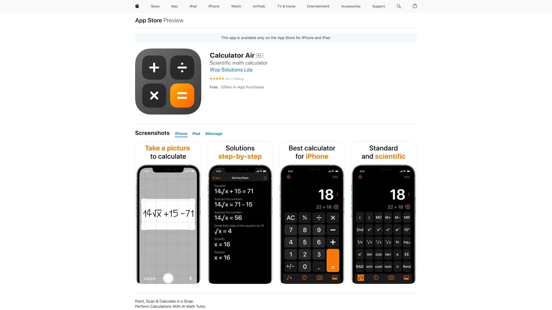 Calculator Air thumbnail