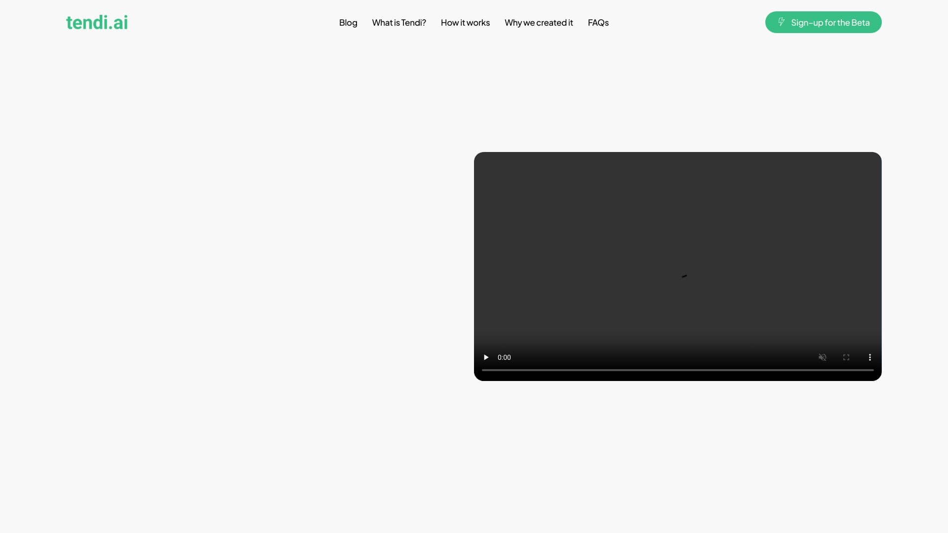 Tendi AI thumbnail
