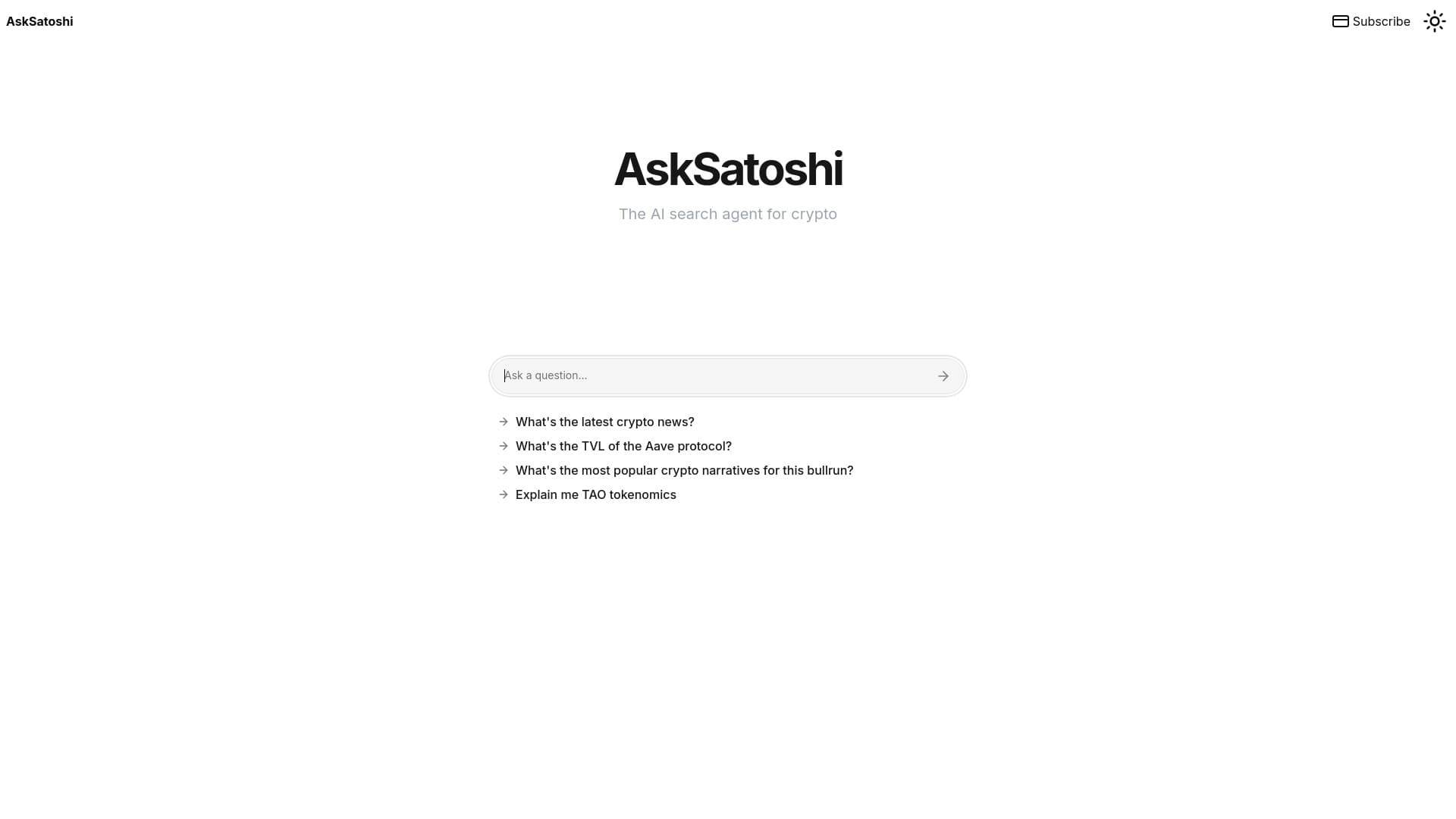 AskSatoshi thumbnail
