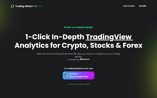 Kai: 1-Click In-Depth TradingView Analytics for Crypto, Stocks & Forex. thumbnail