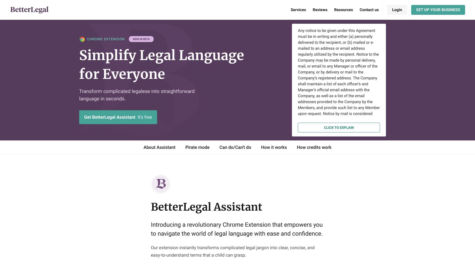 BetterLegal Assistant thumbnail