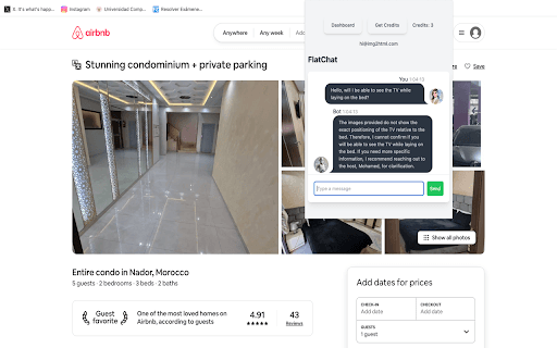 ChatFlat: Chat with any flat of Idelista/AirBnB with AI thumbnail
