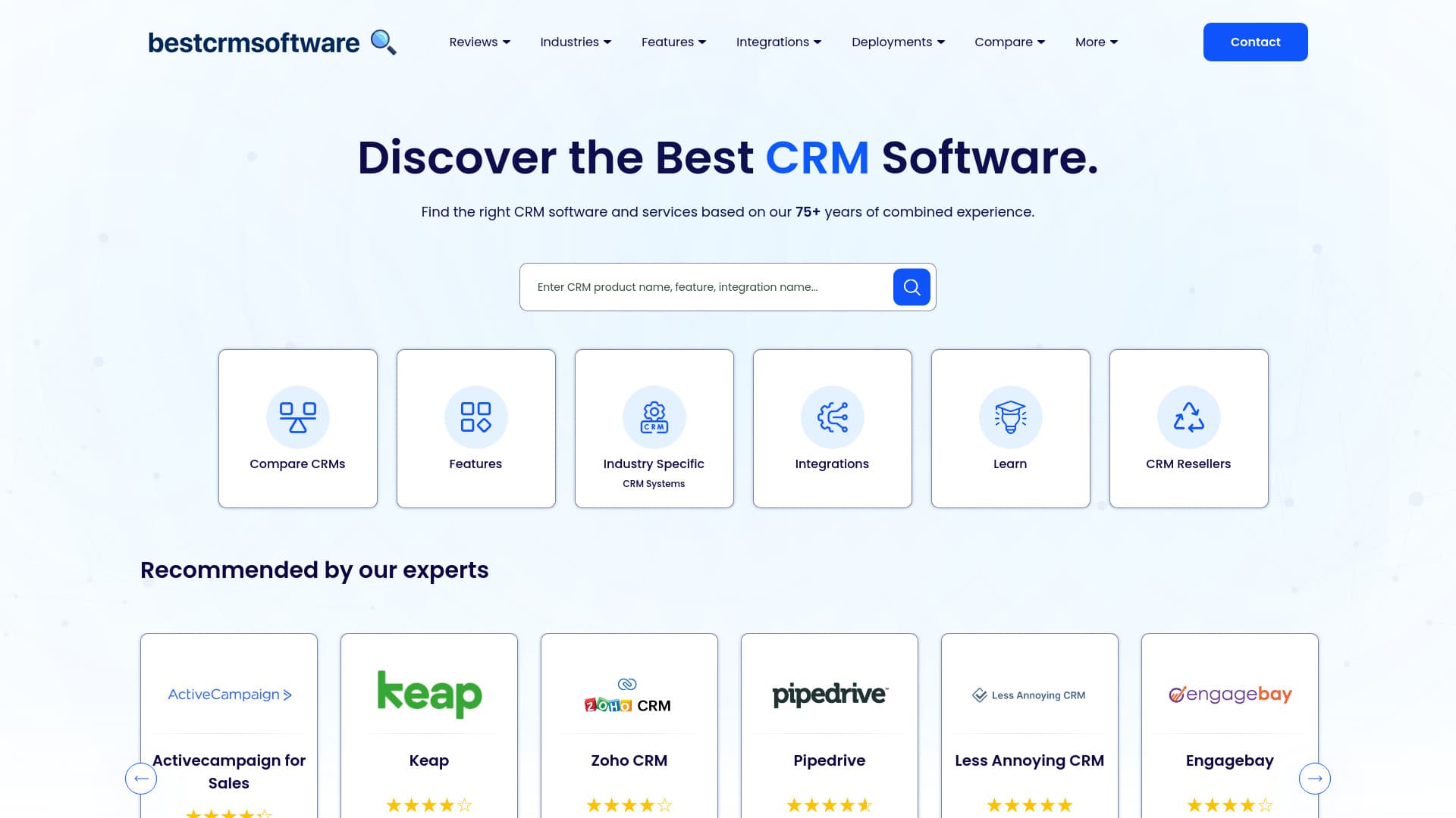 BestCRMSoftware.com thumbnail