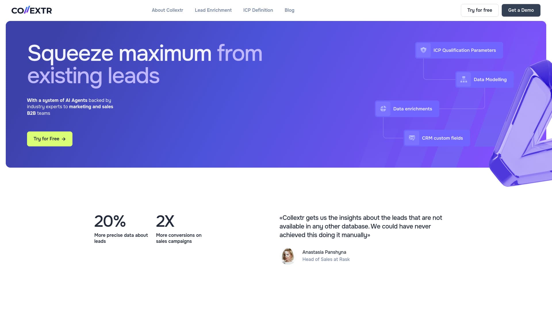 Lead Qualification Skill by Collextr thumbnail