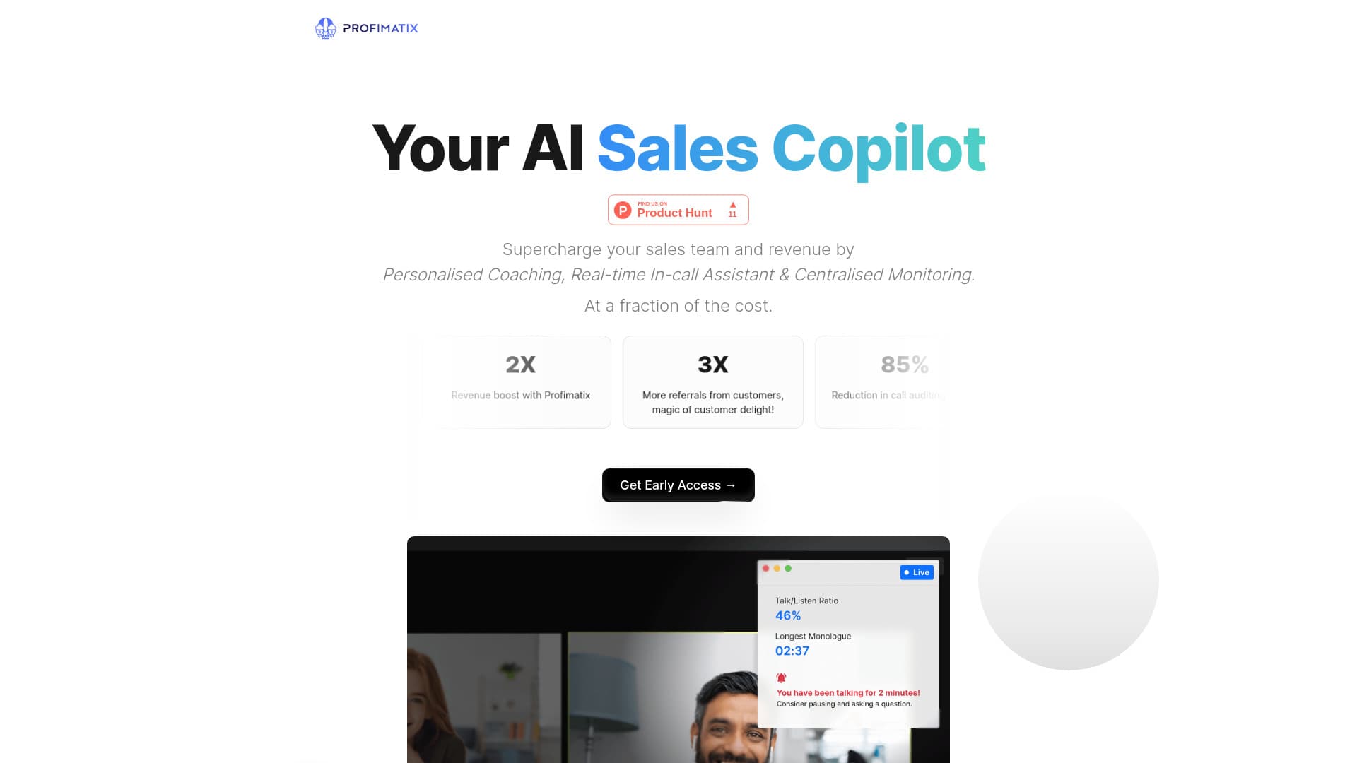 Profimatix - AI Sales Copilot thumbnail