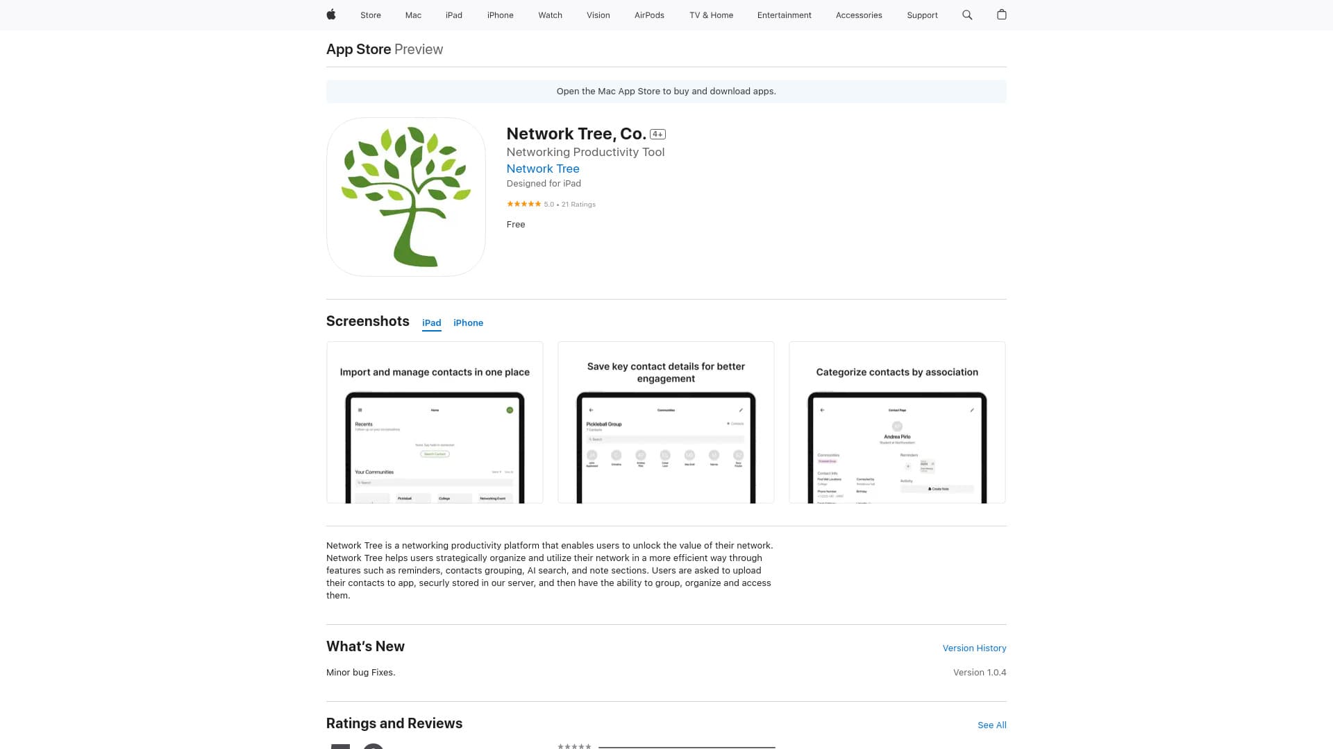 Network Tree thumbnail