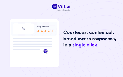 Viff.ai - Guest Review Replier thumbnail