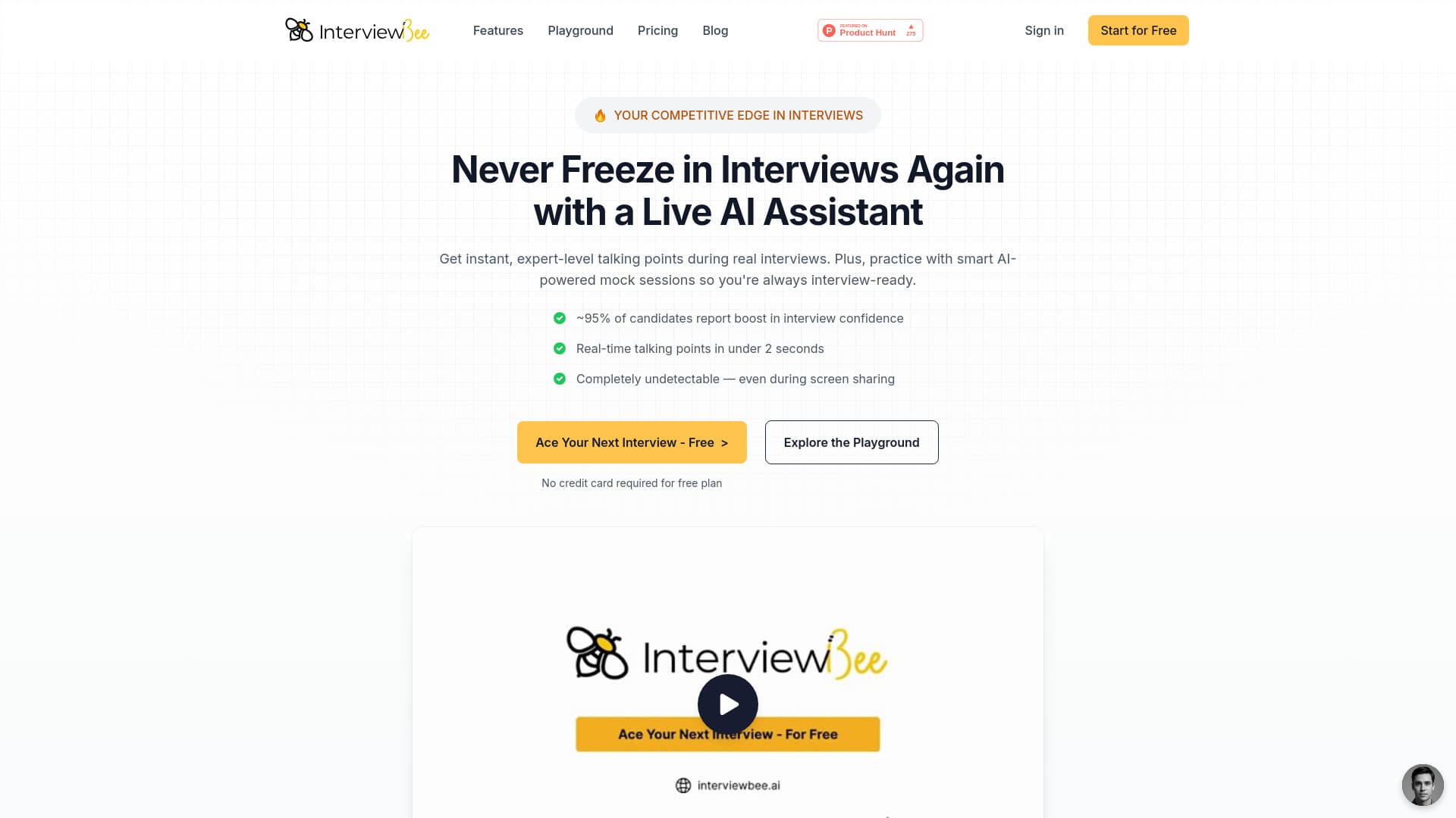InterviewBee AI thumbnail