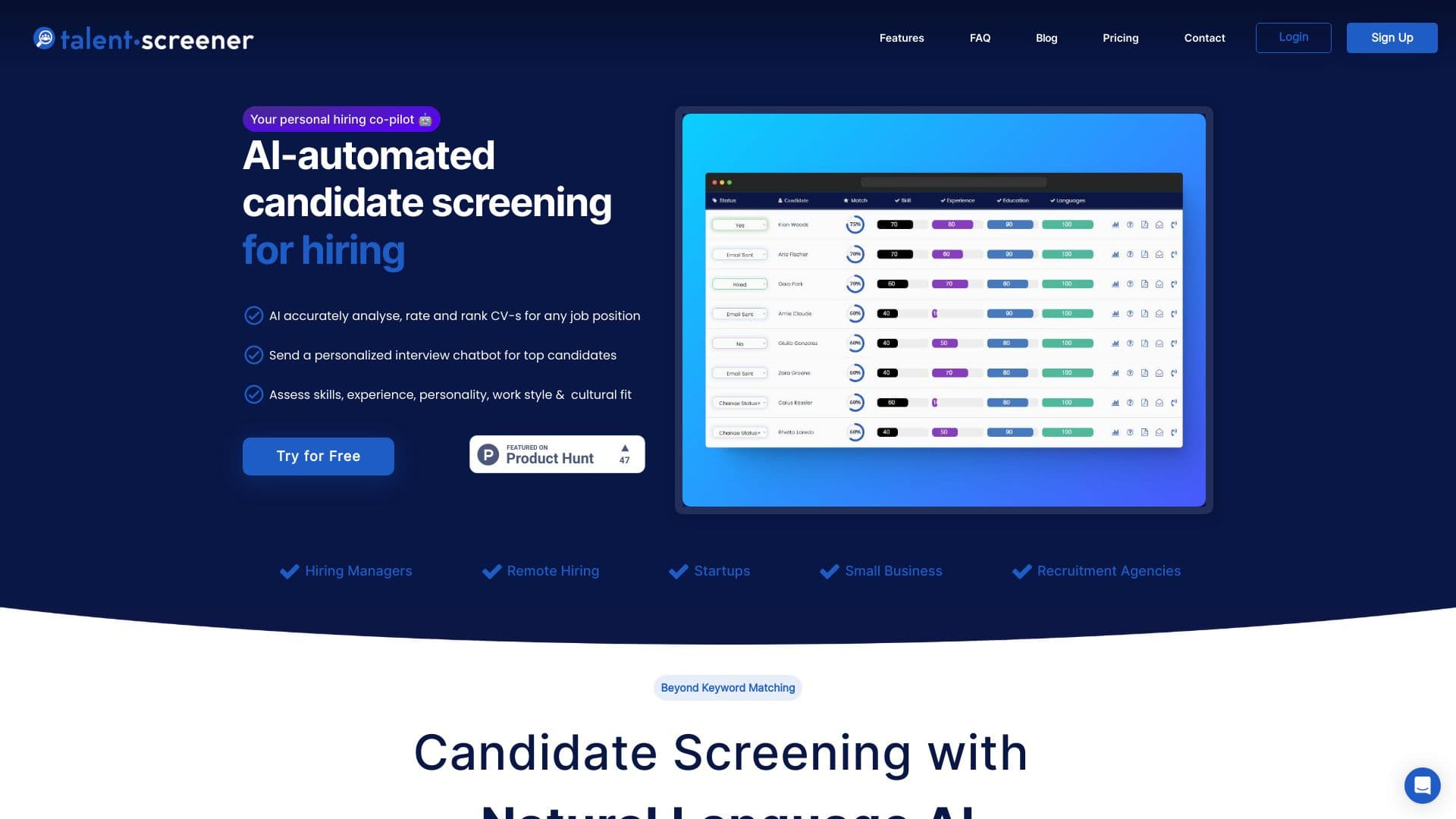 Talentscreener.ai thumbnail