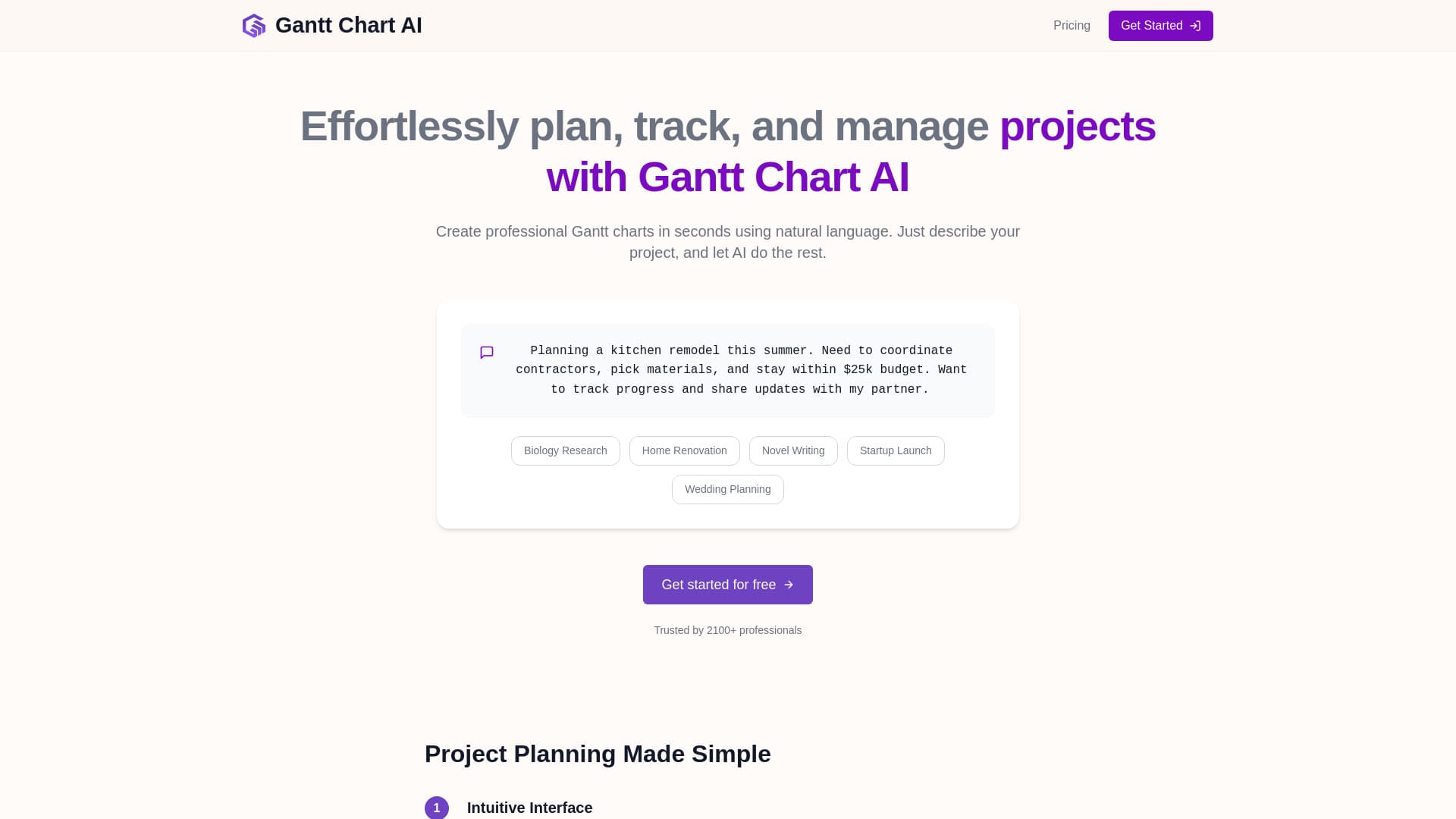 Gantt Chart AI thumbnail