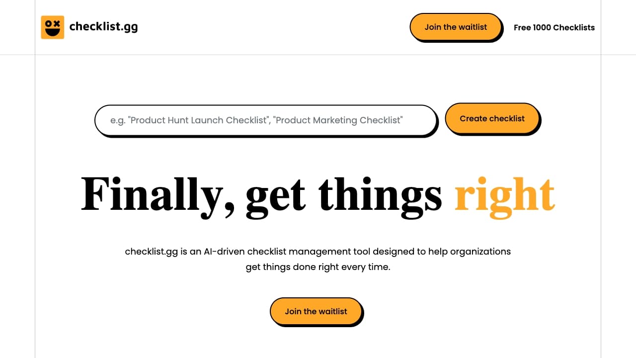 Checklist.gg thumbnail