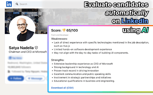 Applicant AI for LinkedIn thumbnail