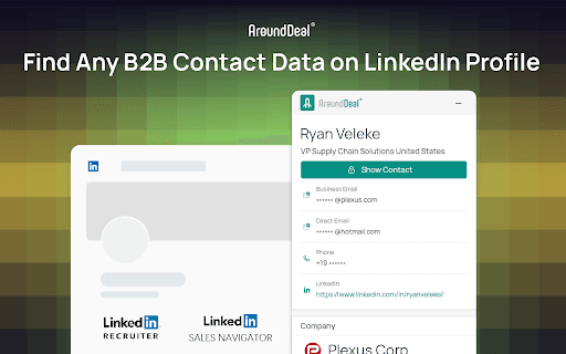 Free B2B Contact Info by AroundDeal thumbnail