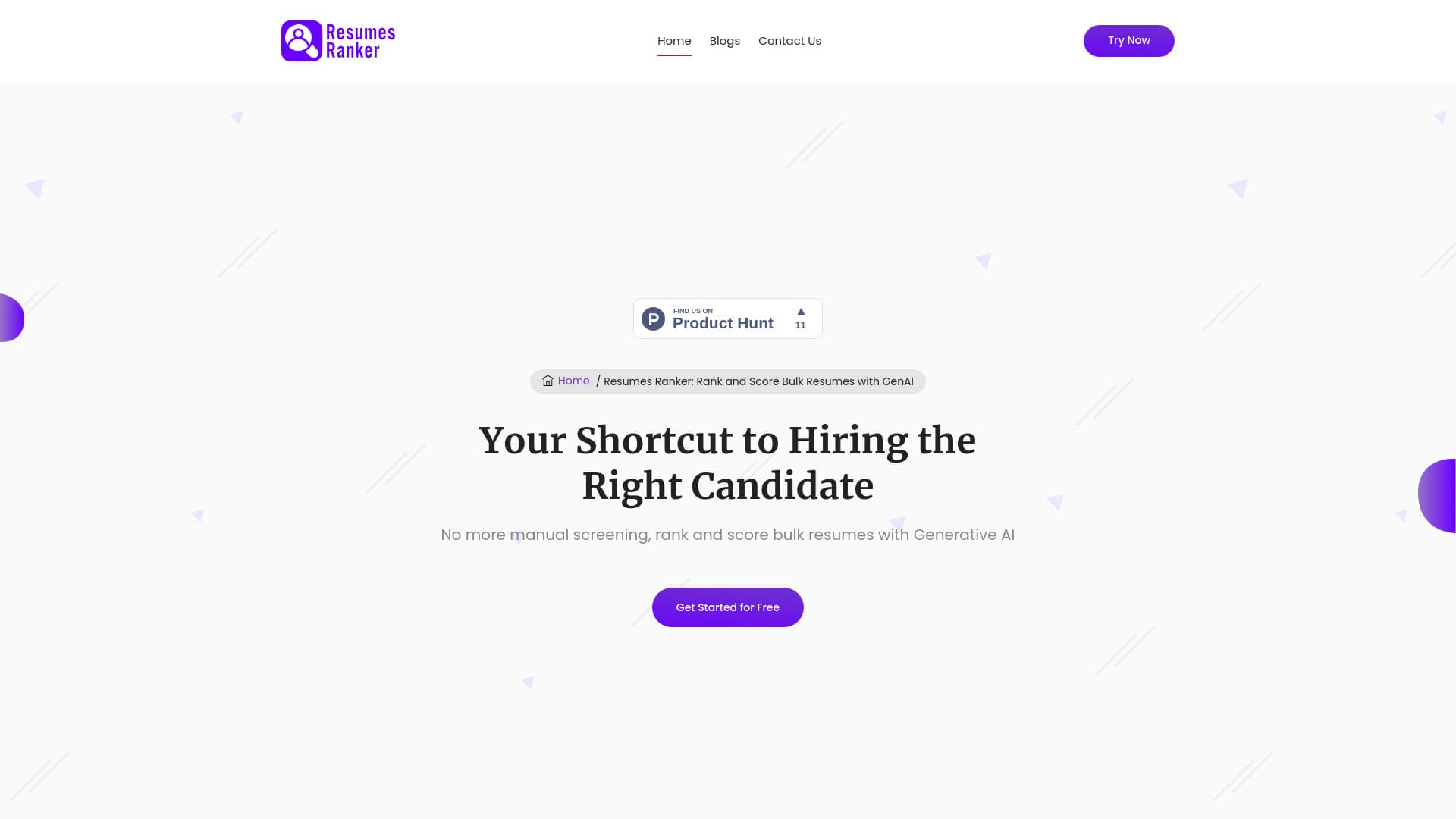 Resumes Ranker thumbnail