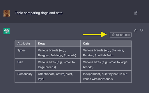 ChatGPTables thumbnail
