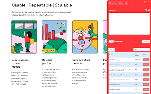 QuickAction thumbnail