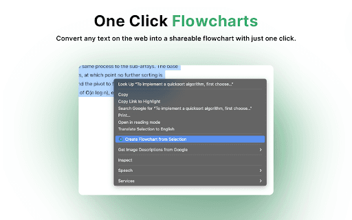 Flowsage Extension - Turn ideas into shareable flowcharts thumbnail