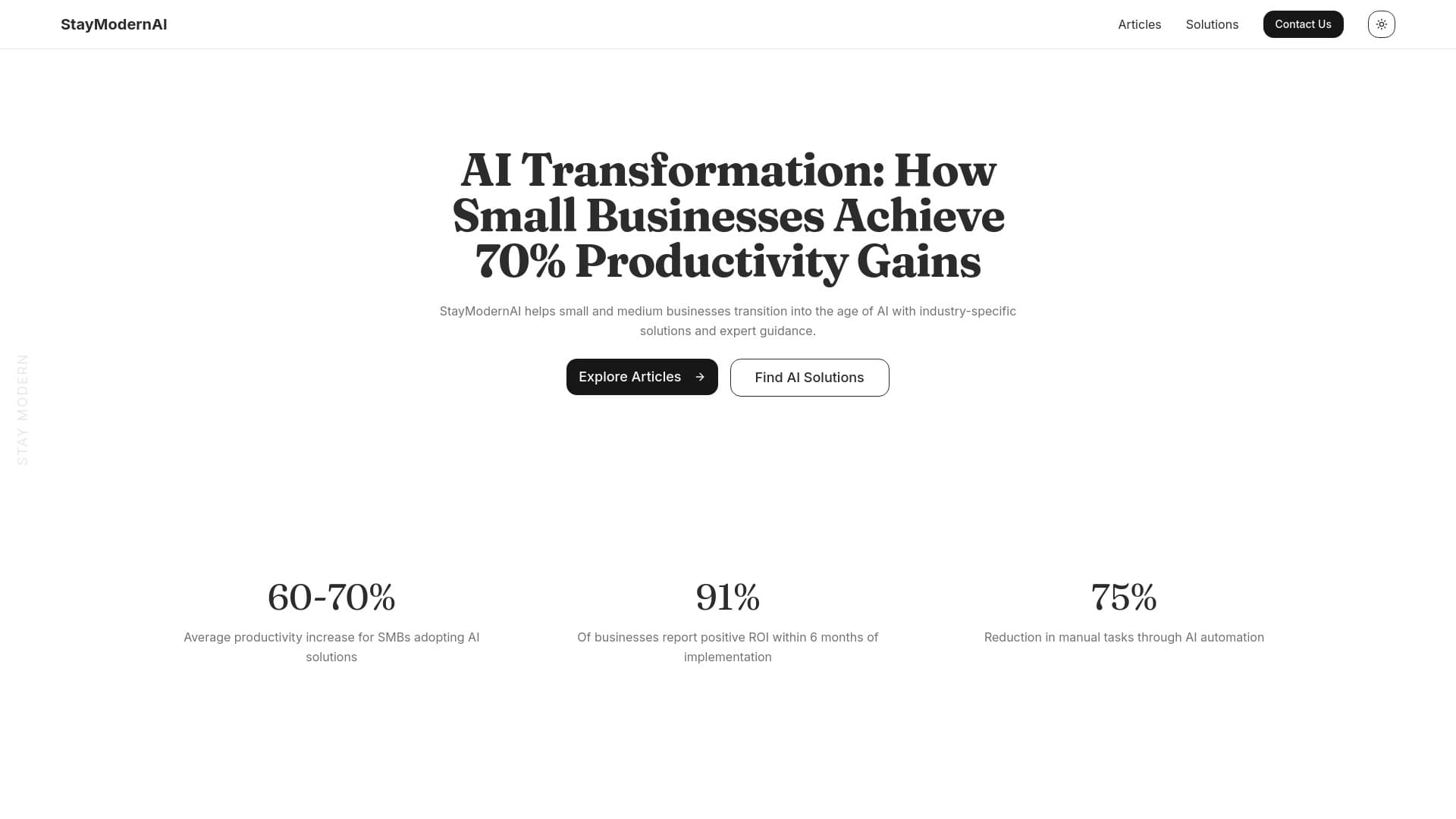 StayModernAI thumbnail