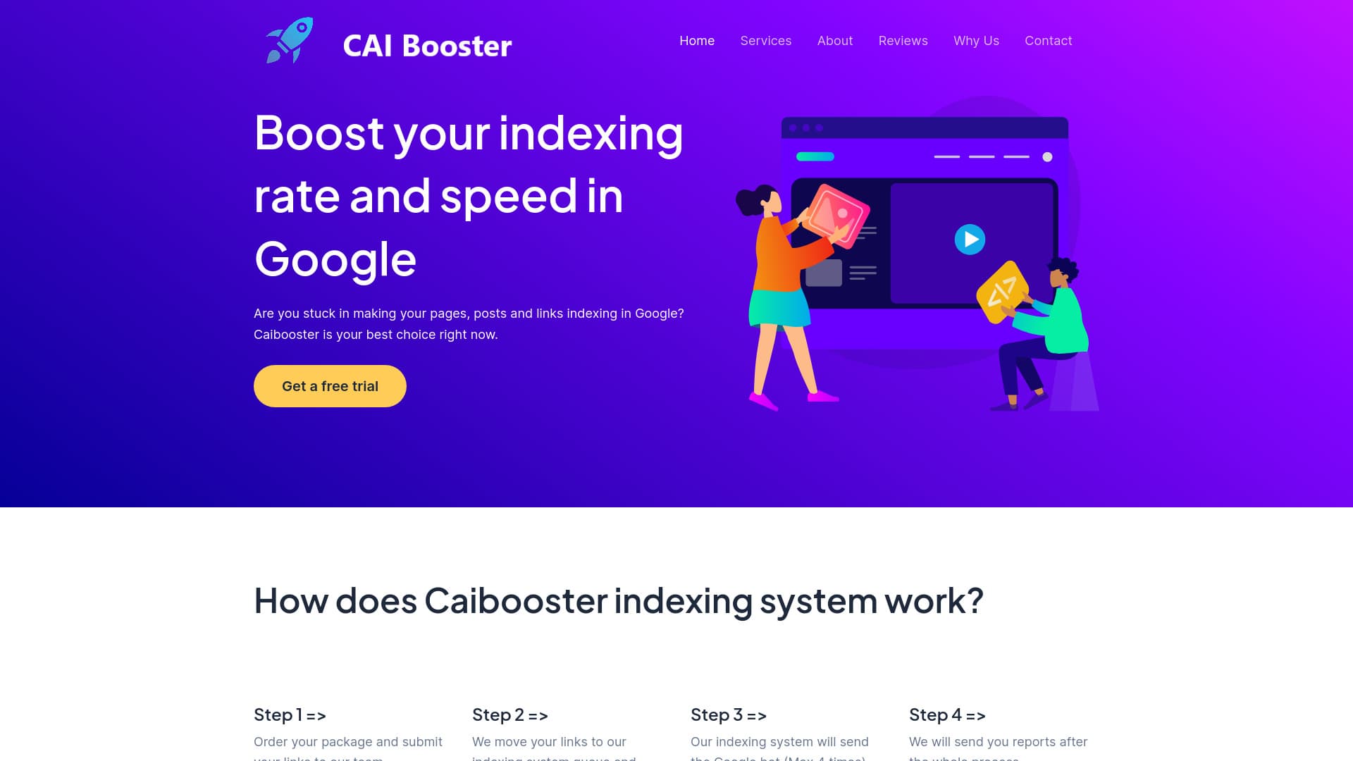Caibooster - Best Google index tool thumbnail