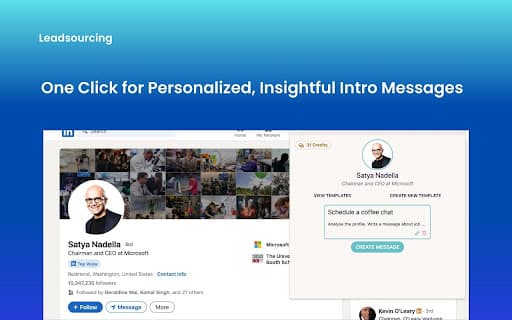 Leadsourcing - ChatGPT for LinkedIn thumbnail