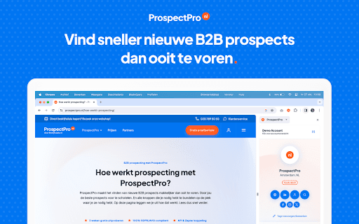ProspectPro - B2B prospecting (NL) thumbnail