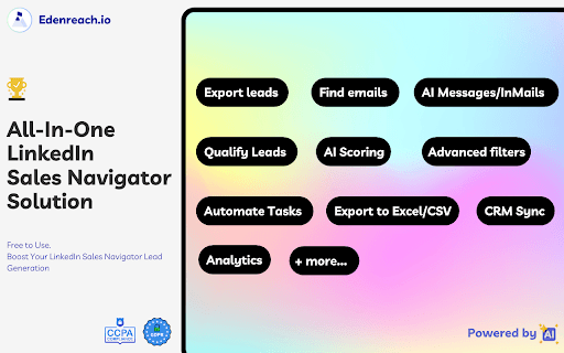 Edenreach - Sales Navigator Lead Generation thumbnail