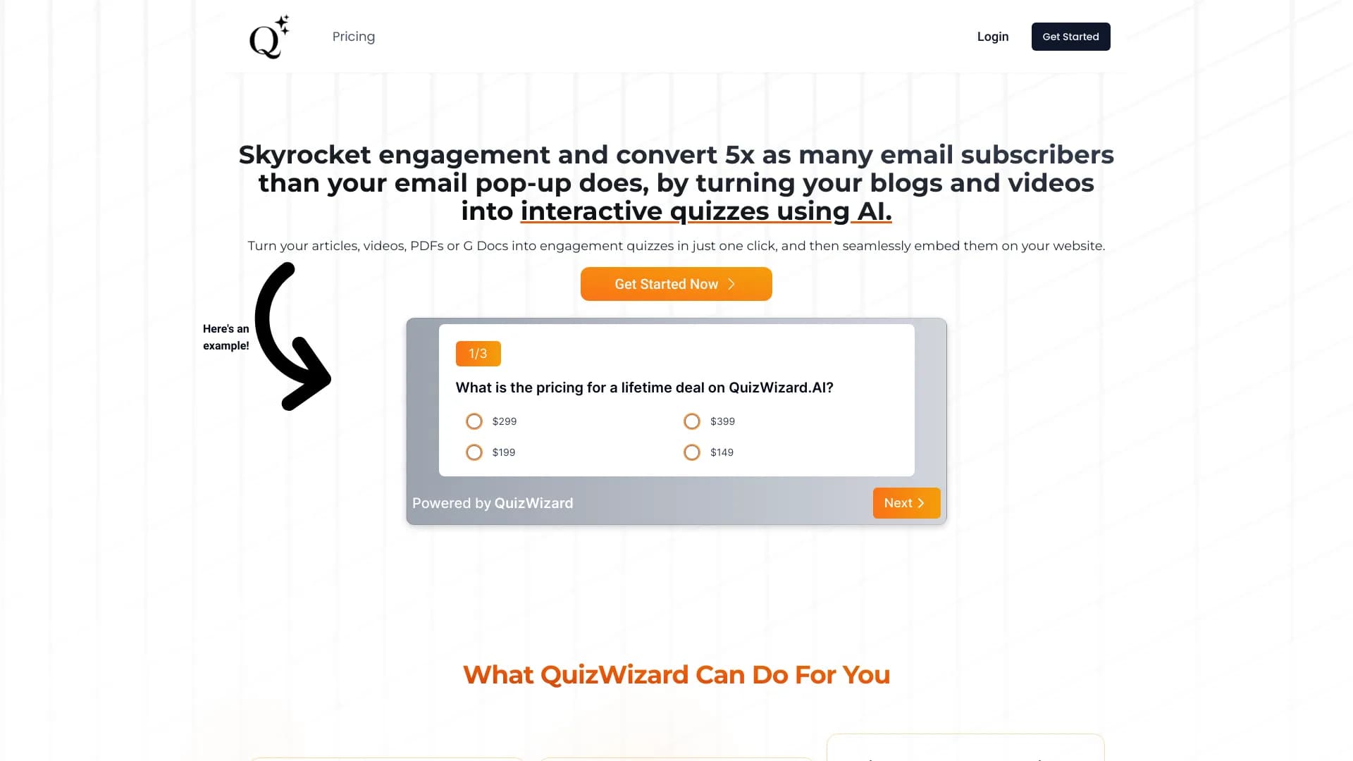 QuizWizard AI thumbnail