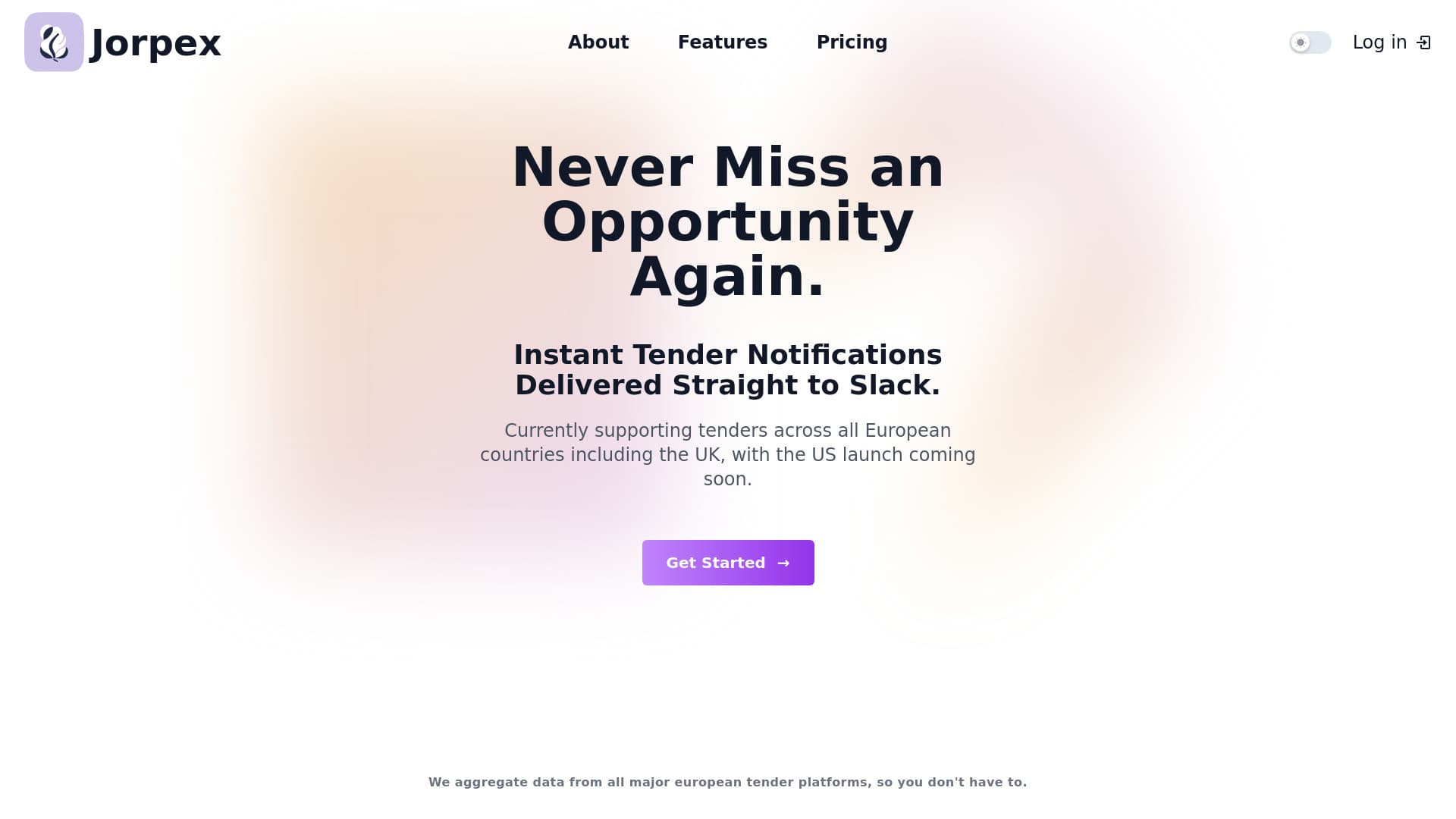 Jorpex - Tender Notifications in Slack thumbnail