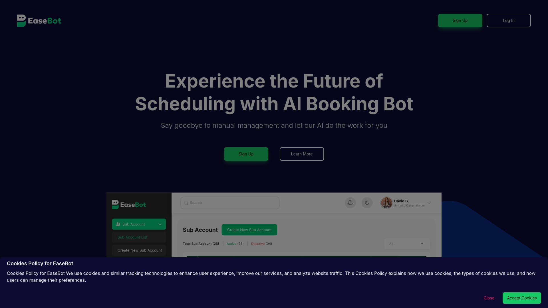 Easebot AI Booking Bot for GoHighLevel thumbnail