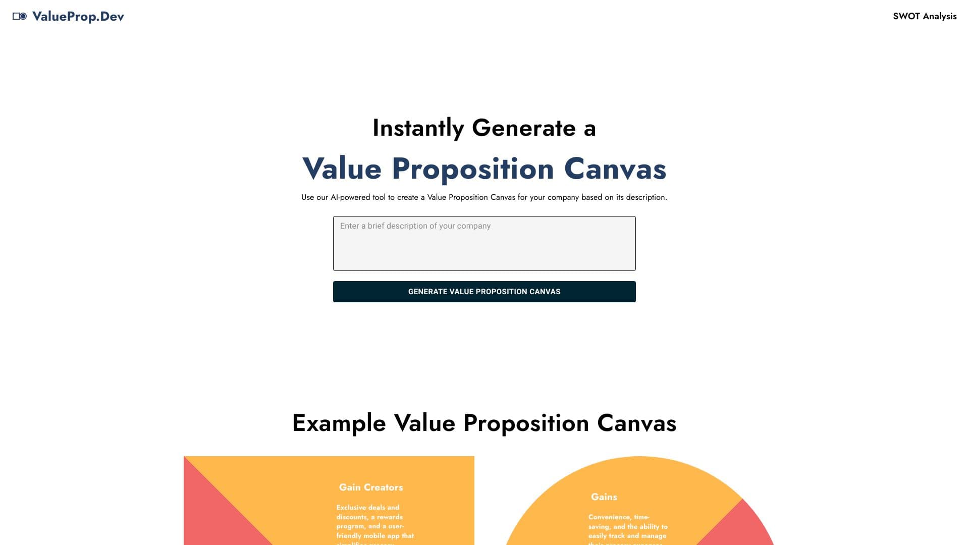 Value Proposition Canvas AI thumbnail